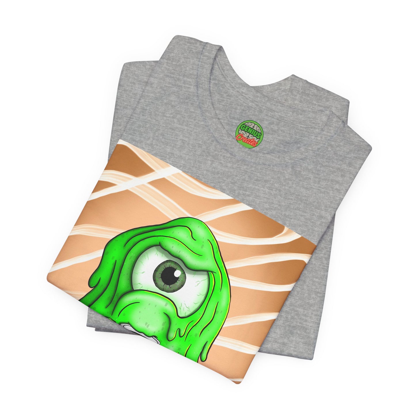 Tully the Grumpy Slime T-Shirt — "Coffee First, Slime Later"