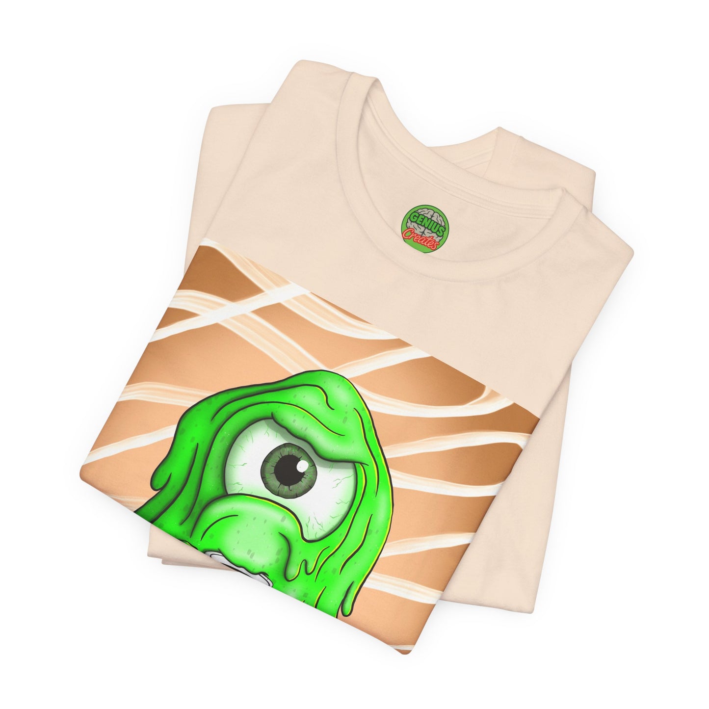 Tully the Grumpy Slime T-Shirt — "Coffee First, Slime Later"