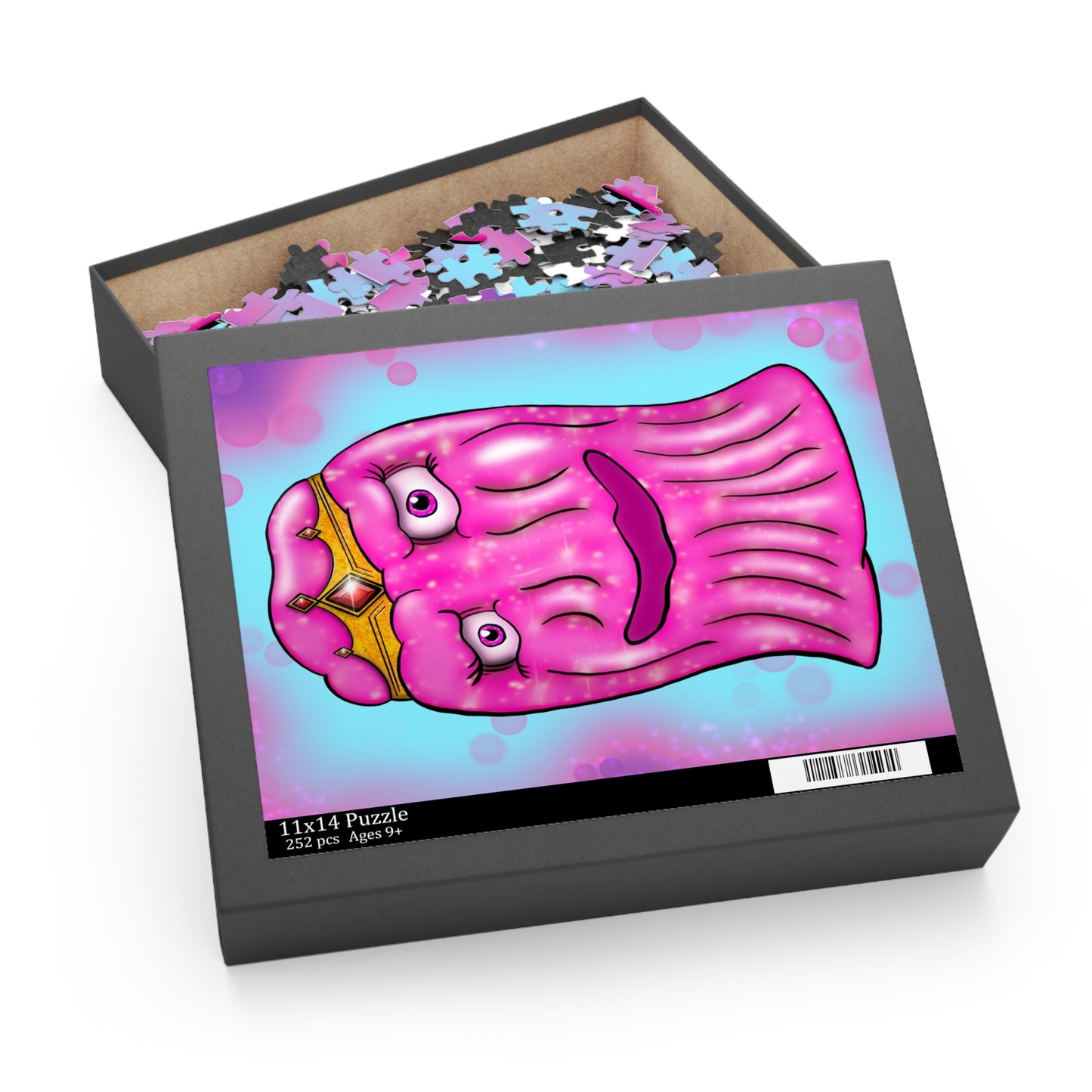 Sentient Slime Princess Puzzle — Whimsical 120/252/500-Piece Jigsaw for Kids & Gift