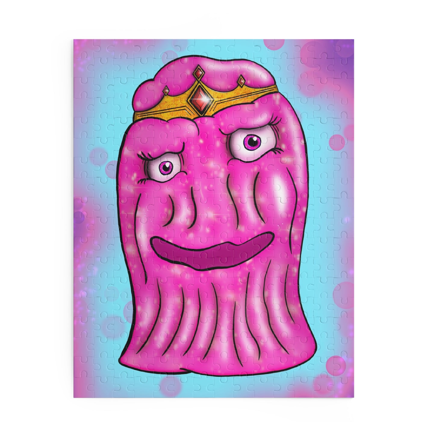 Sentient Slime Princess Puzzle — Whimsical 120/252/500-Piece Jigsaw for Kids & Gift