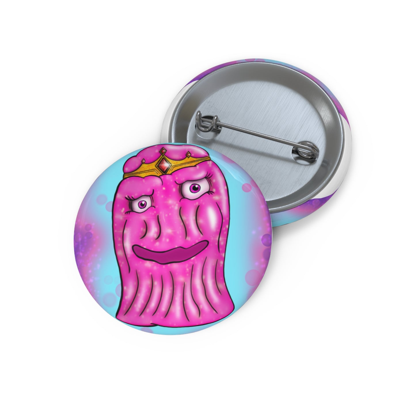 Slime Princess Pin Button — Sentient Slime