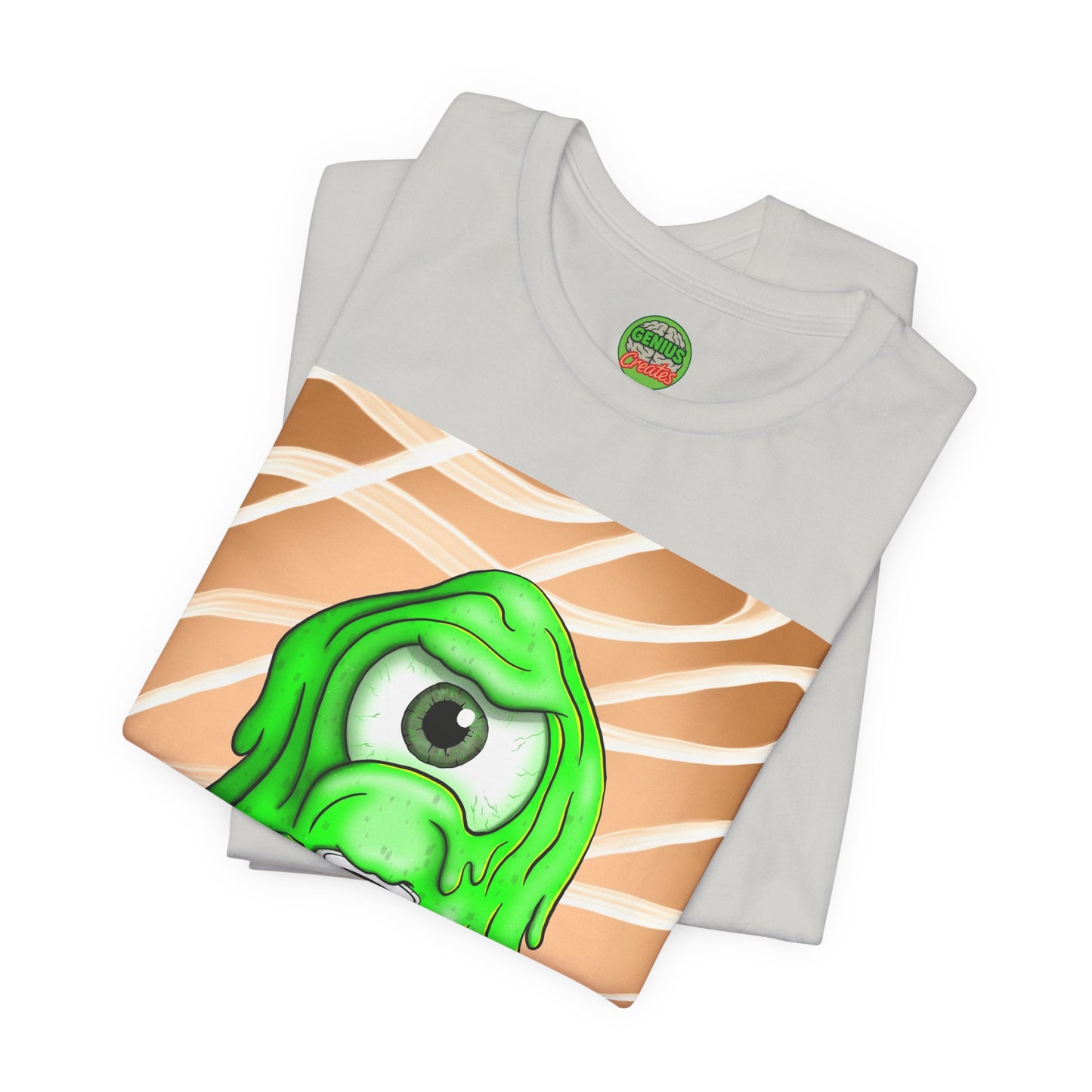 Tully the Grumpy Slime T-Shirt — "Coffee First, Slime Later"