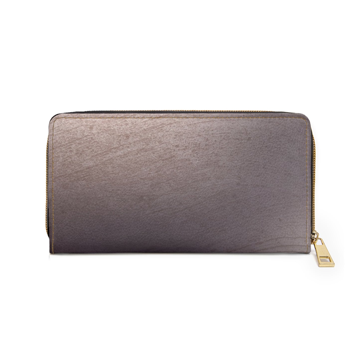 Zipper Wallet — Mob Boss Illustration Leather Zip Wallet