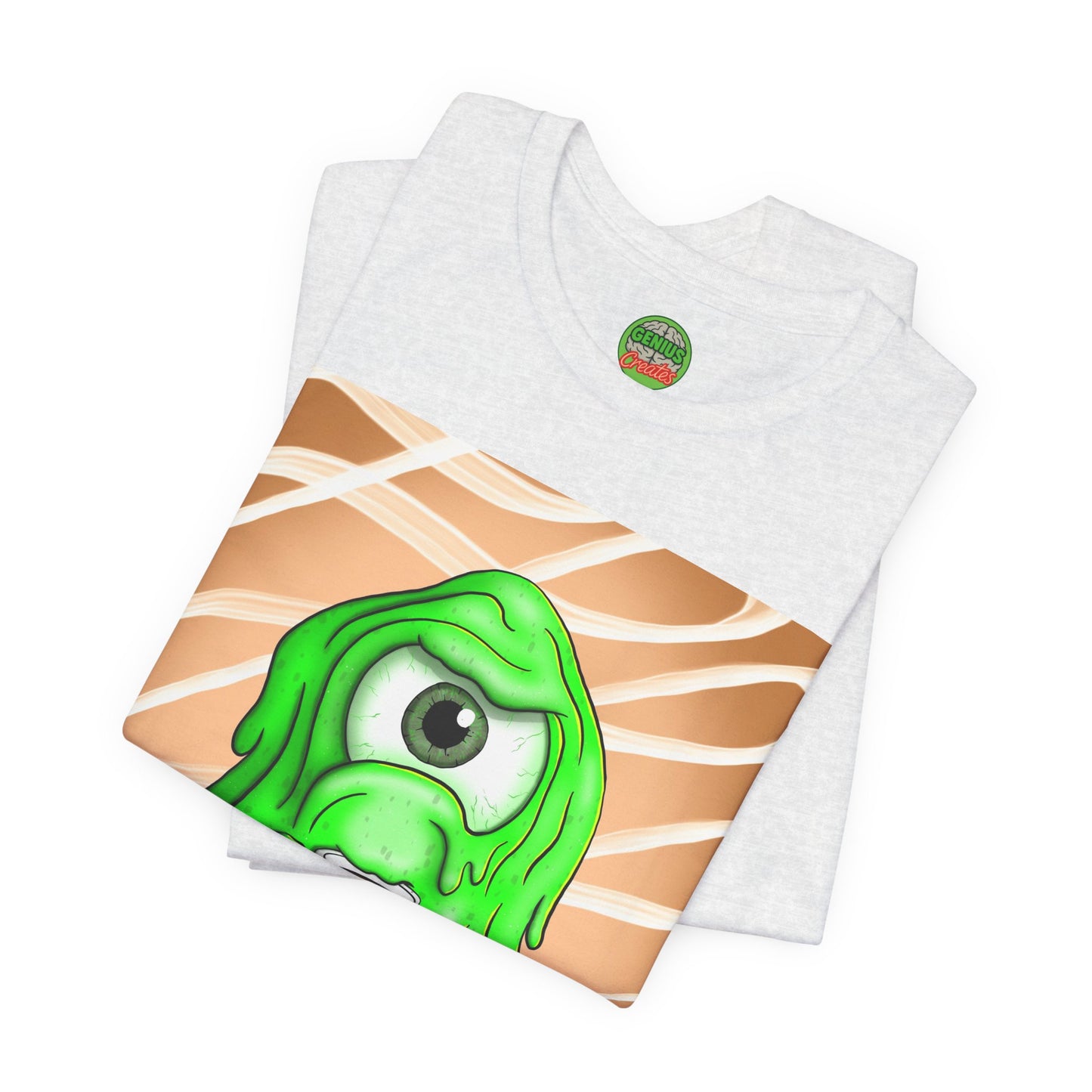 Tully the Grumpy Slime T-Shirt — "Coffee First, Slime Later"