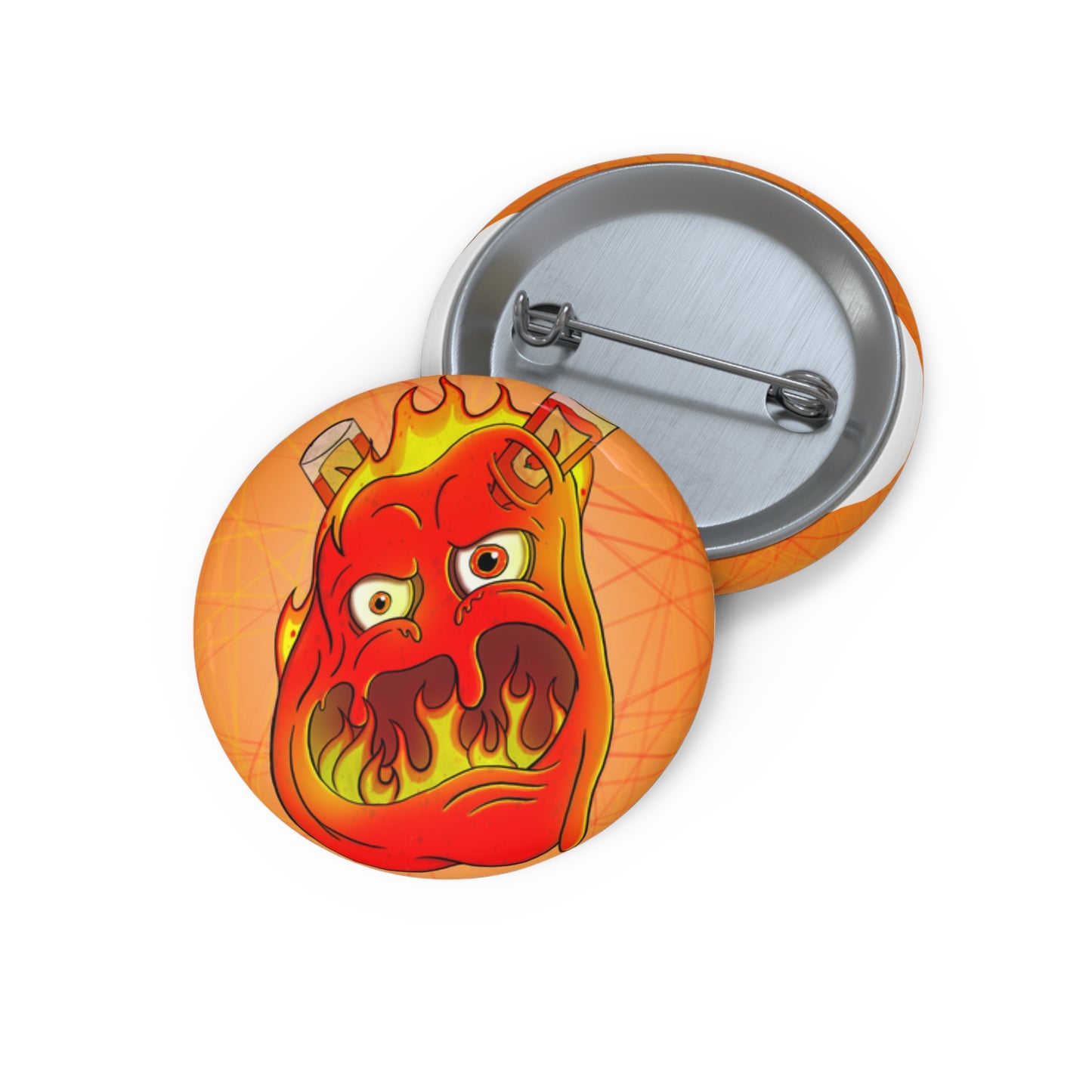 Hot sauce slime - funny slime pin